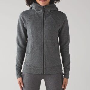 Lululemon Scuba Hoodie in Heathered Speckled Black (Gray)